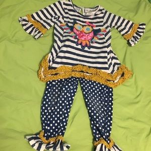 Girls owl outfit